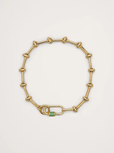 Carabiner Chain Necklace