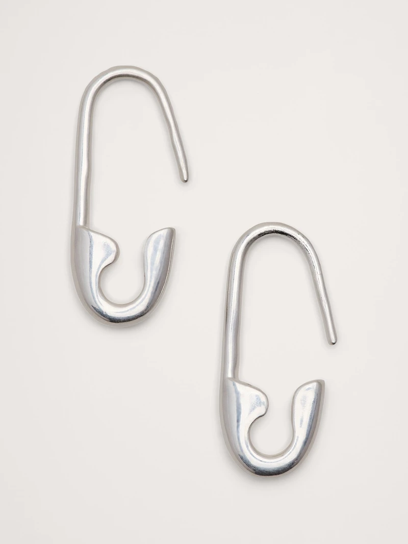 Safety Pin Earrings