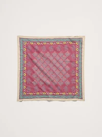 Embroidered Cotton Scarf by Vismaya