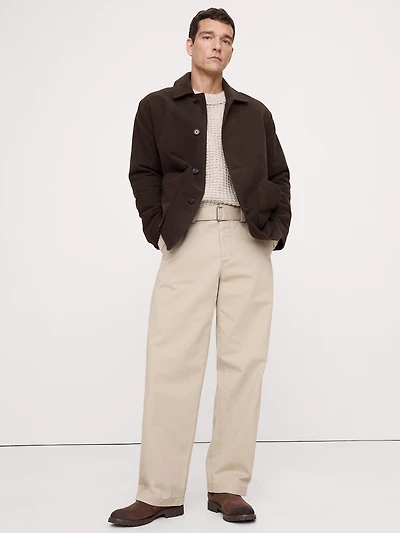 Italian Moleskin Barn Jacket