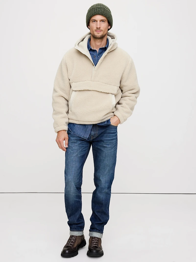 Sherpa Hoodie Sweatshirt