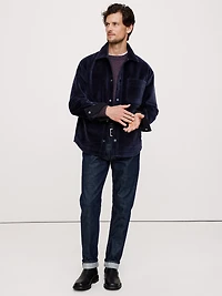 Velour Overshirt