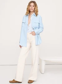 Linen Utility Shirt