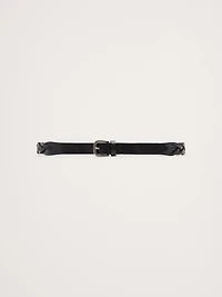 Braided Leather Belt