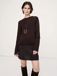 Cotton Roll-Neck Sweater