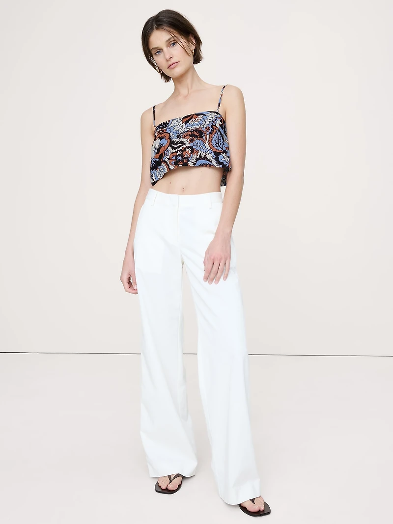 Linen Cropped Cami