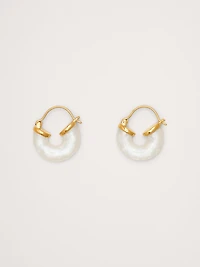 Petit Swell Hoop Earrings by Anni Lu
