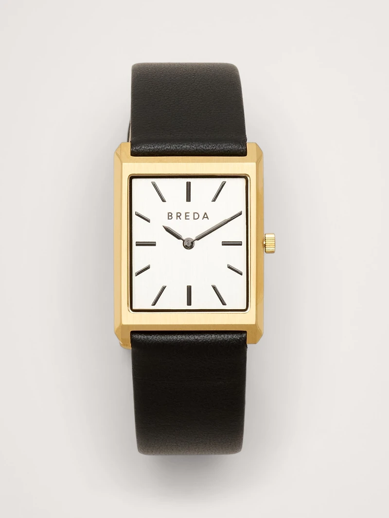 Virgil Leather Watch by Breda