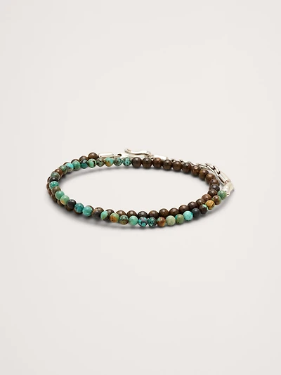 Rope Chain Double Wrap Bracelet by Caputo & Co