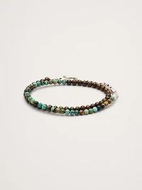 Rope Chain Double Wrap Bracelet by Caputo & Co