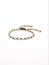 Square Silver Gem Bracelet by Caputo & Co