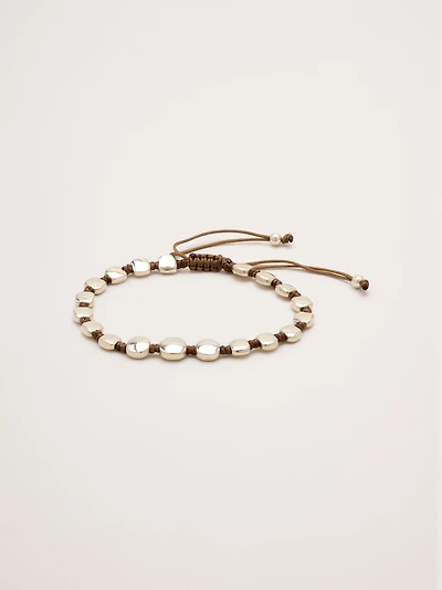 Square Silver Gem Bracelet by Caputo & Co