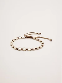 Square Silver Gem Bracelet by Caputo & Co