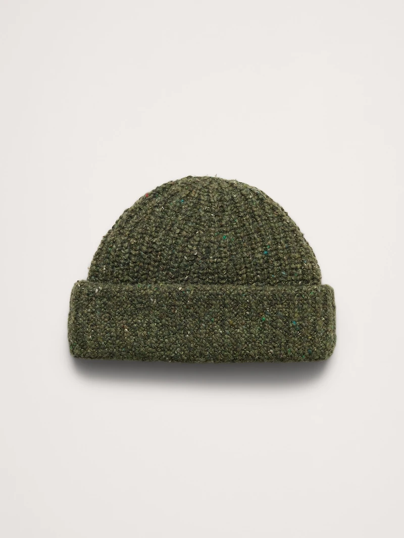 Donegal Wool-Blend Beanie