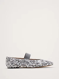 Bree Sequin Flat by Flattered