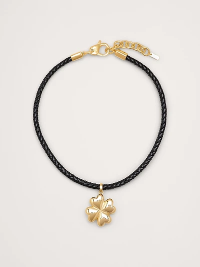 Leather Cord Necklace by Martha Calvo