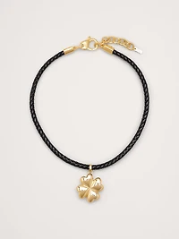 Leather Cord Necklace by Martha Calvo