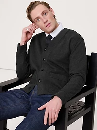 Brushed Fleece Cardigan