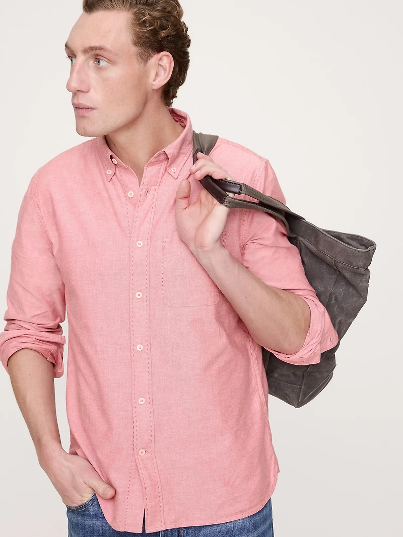 Standard-Fit Oxford Shirt