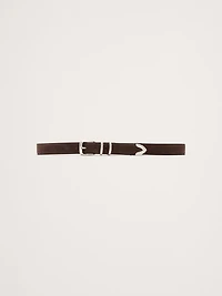 Nubuck Leather Ranger Belt