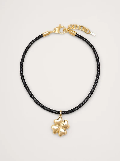 Leather Cord Necklace by Martha Calvo