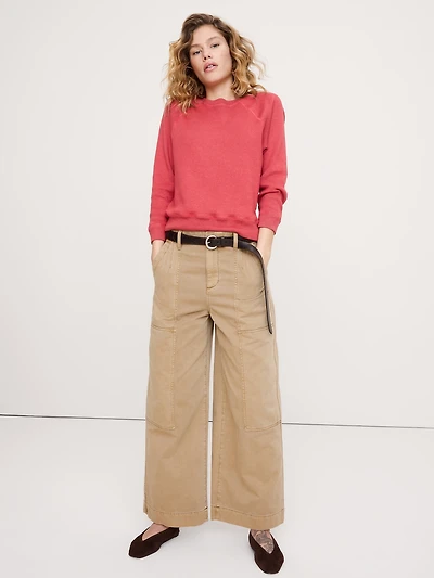 Garment Dye Sweatshirt