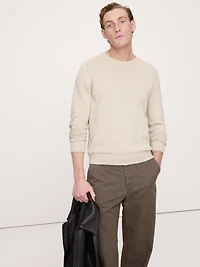 Cotton Crew-Neck Sweater