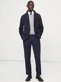 Athletic Textured Dress Pant