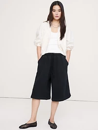 French Terry Bermuda Short