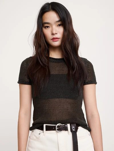 Heirloom Linen Sweater Tee