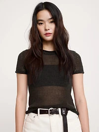 Heirloom Linen Sweater Tee