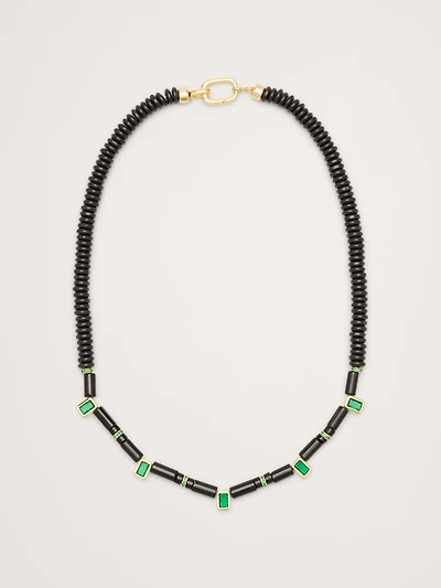 Noir Necklace by Martha Calvo