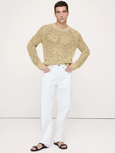 Spacedye Cotton-Silk Sweater