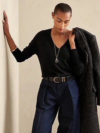 Petite Nave Oversized Merino Sweater