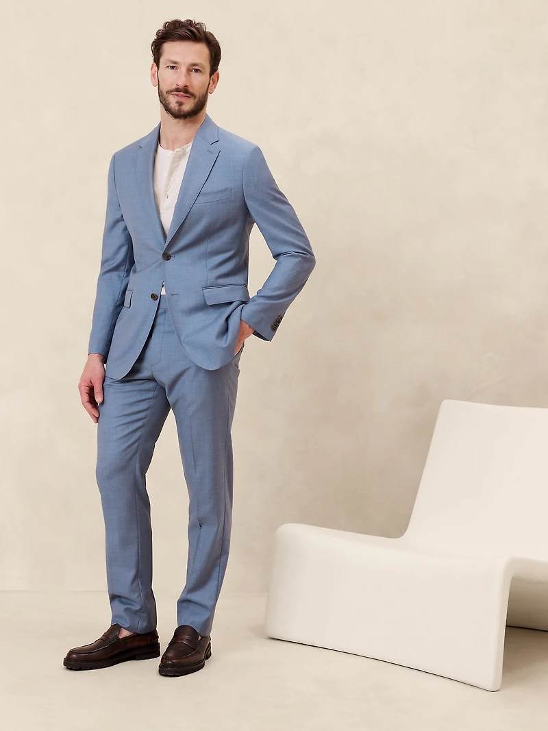 Signature Italian Twill Suit Jacket