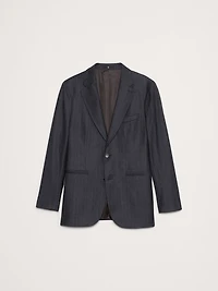 Signature Italian Wool Flannel Suit Jacket