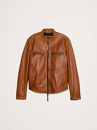 Leather Biker Jacket