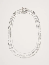 Ravena Delicate Chains Set Of 3 by Aureus + Argent