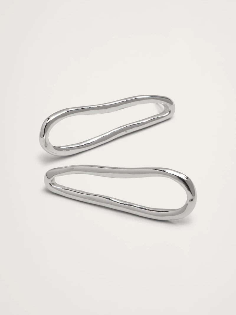 Shapes Long Earrings by Aureus + Argent