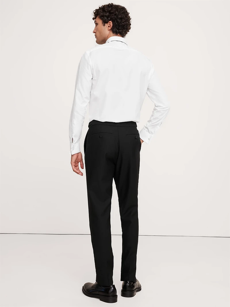 Italian Barathea Tuxedo Pant