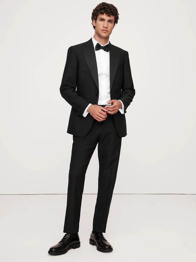 Italian Barathea Tuxedo Pant