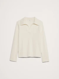 Cashmere Rugby Sweater Polo