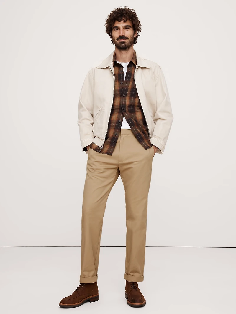 Straight Italian-Stretch Chino