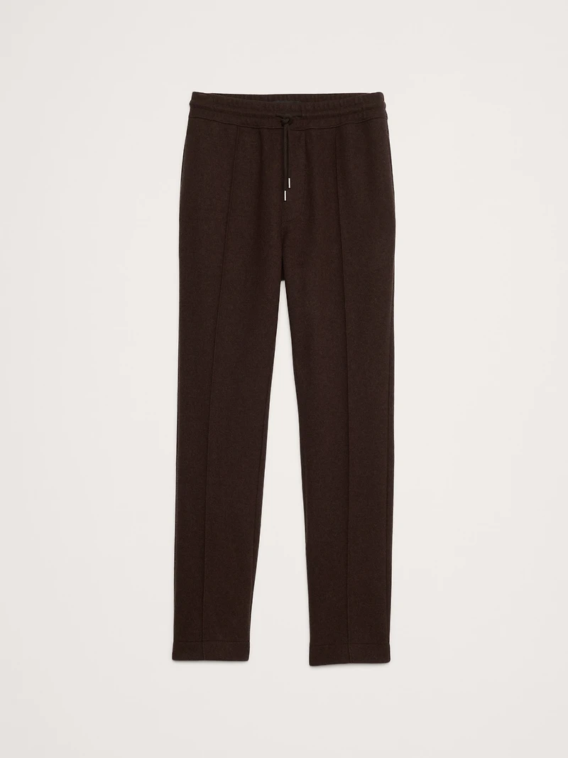 Brushed Jogger with Wool