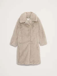 Faux Fur Long Coat