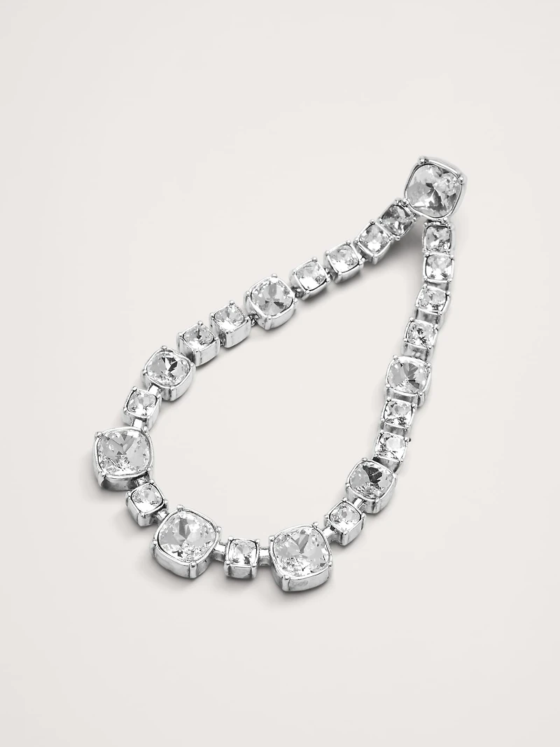 Maxima Rhinestone Teardrop Earrings by Aureus + Argent