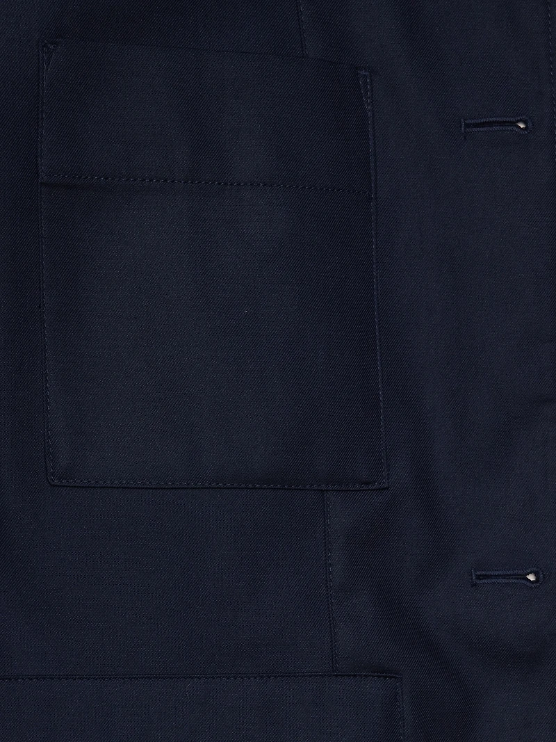 Italian Twill Mac Coat