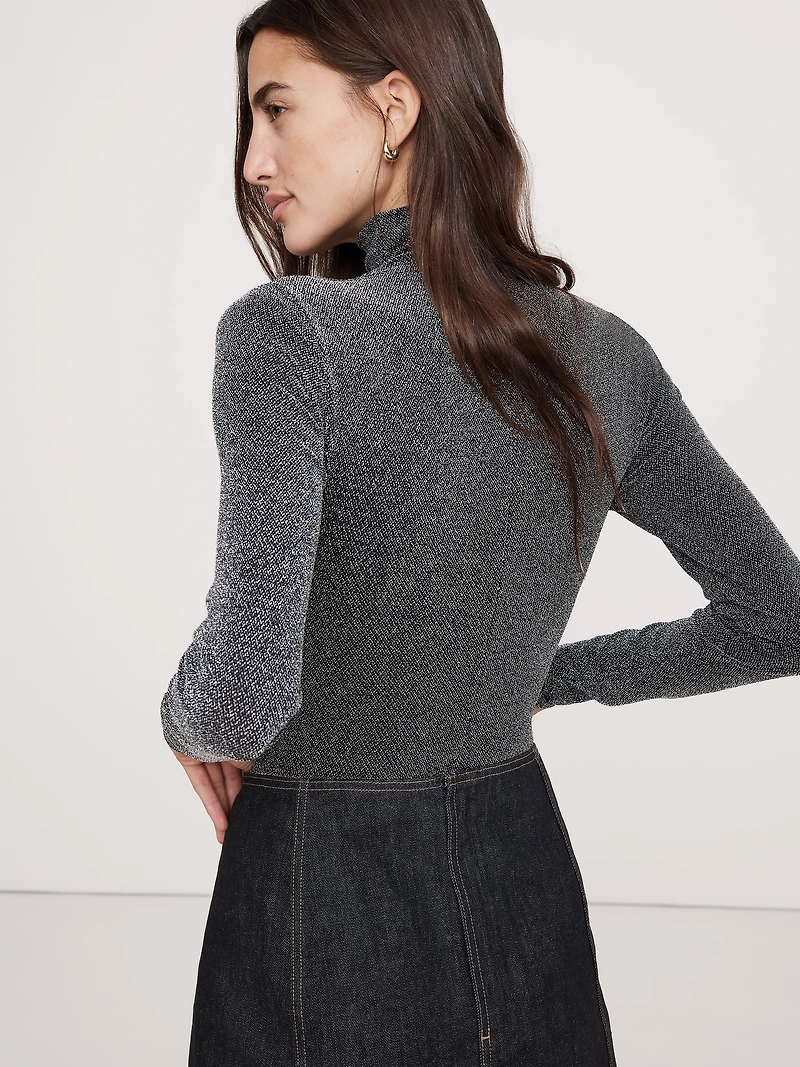 Stretch-Knit Bodysuit