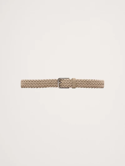 Braided Suede Belt