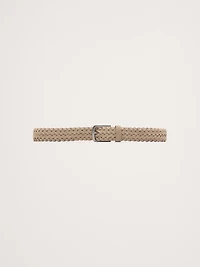 Braided Suede Belt